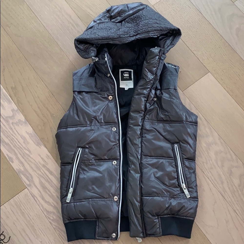 G-Star Raw Women’s Parka Down Vest Small